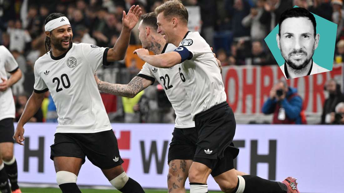 Serge Gnabry und Joshua Kimmich sind die stärksten DFB-Akteure