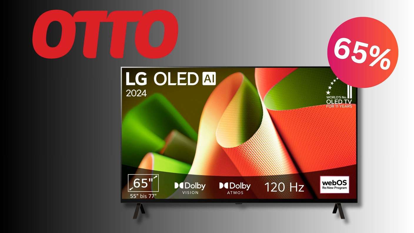 LG OLED-TV bei OTTO um 65 % rabattiert
