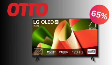 Jetzt für unter 1.000 Euro bei OTTO – LG OLED-Fernseher mit 65 Zoll