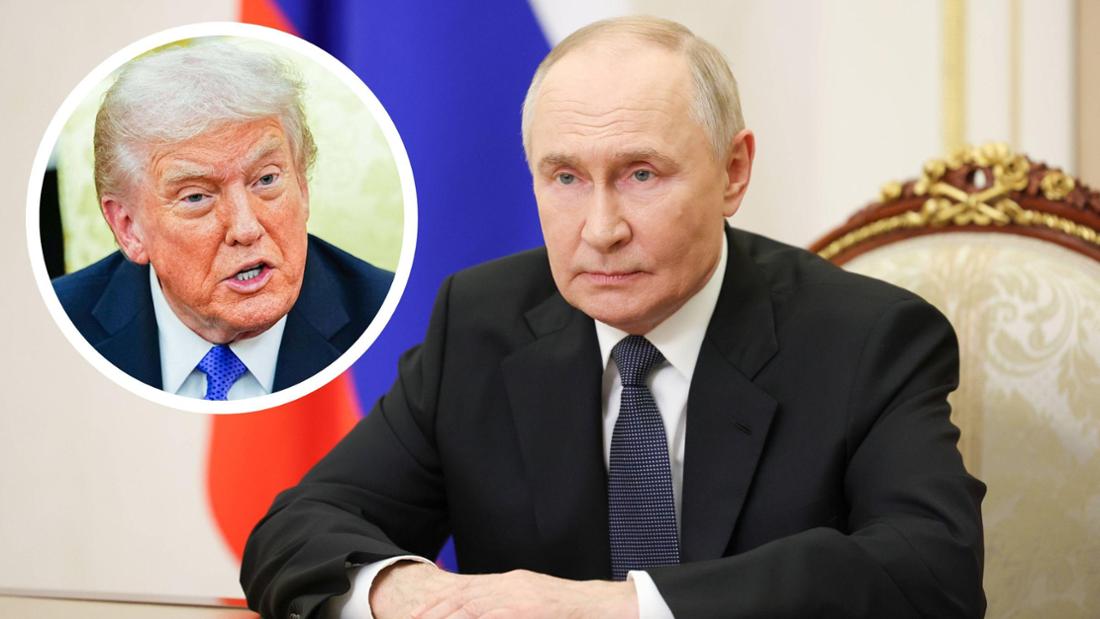 Ihre Länder besitzen viele Atomwaffen: US-Präsident Donald Trump (li.) und Russland-Autokrat Wladimir Putin.