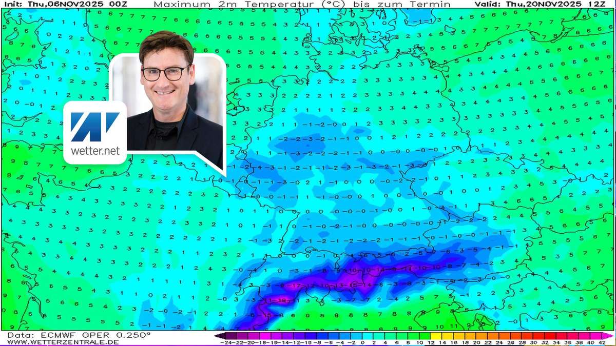 Deutschland droht schon in wenigen Tagen ein Wintereinbruch