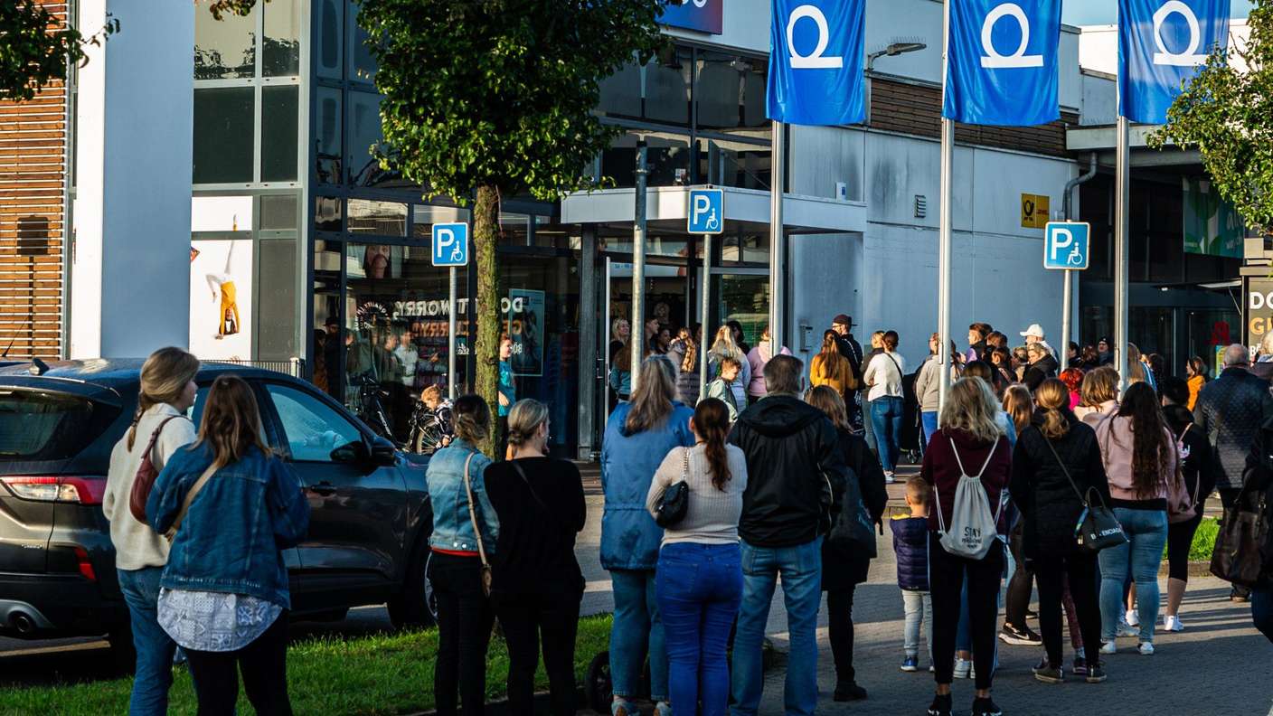 Bei der Eröffnung der Pepco-Filiale in Kamp-Lintfort (NRW) 2023 gab es lange Schlangen