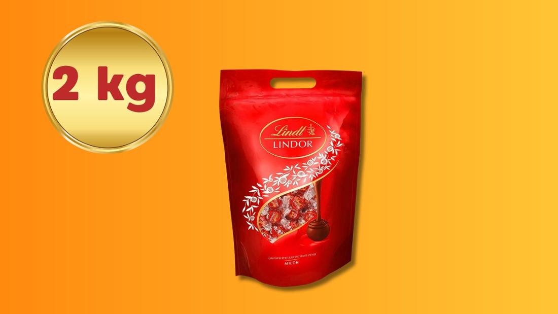 Lindt Schokolade | LINDOR Beutel Milch | 2kg 