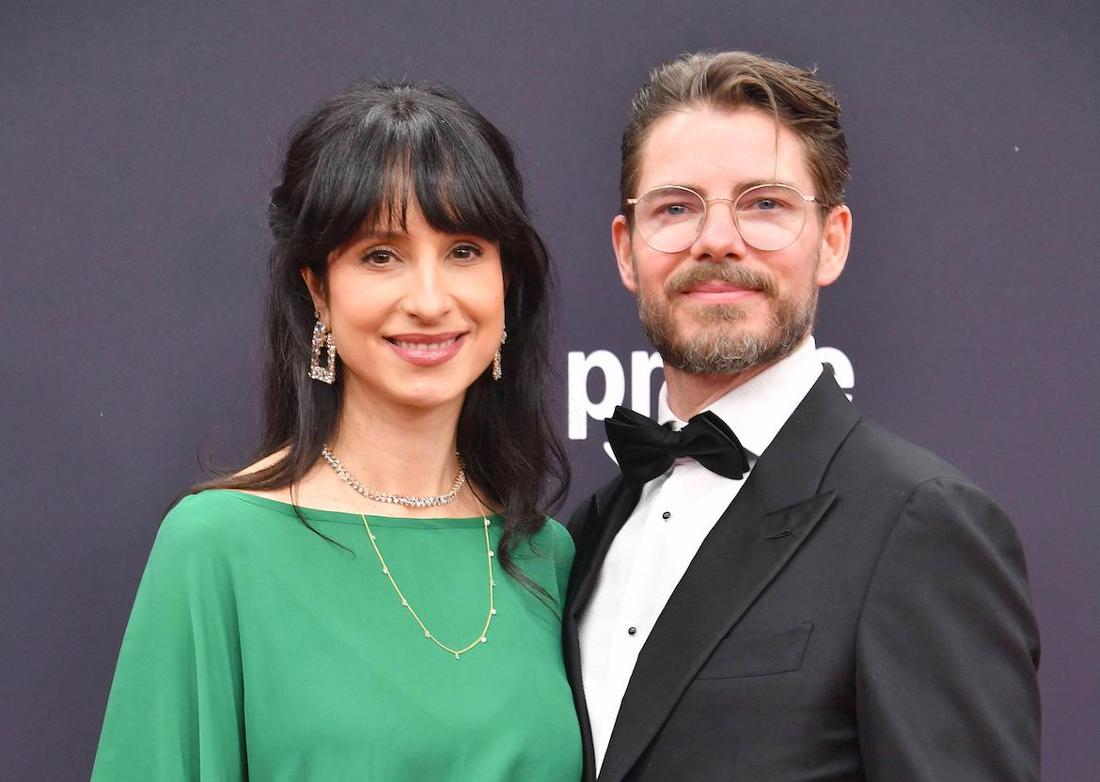 Stephanie Stumph und ihr Partner Florian Santner bei der Bambi-Verleihung, bei der die Schauspielerin und Zweifach-Mama allerdings nicht lange bleiben konnte 