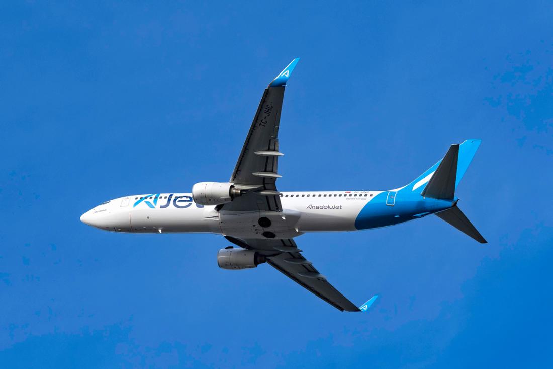 Flugzeug AJet, TC-JHC, Boeing 737-800