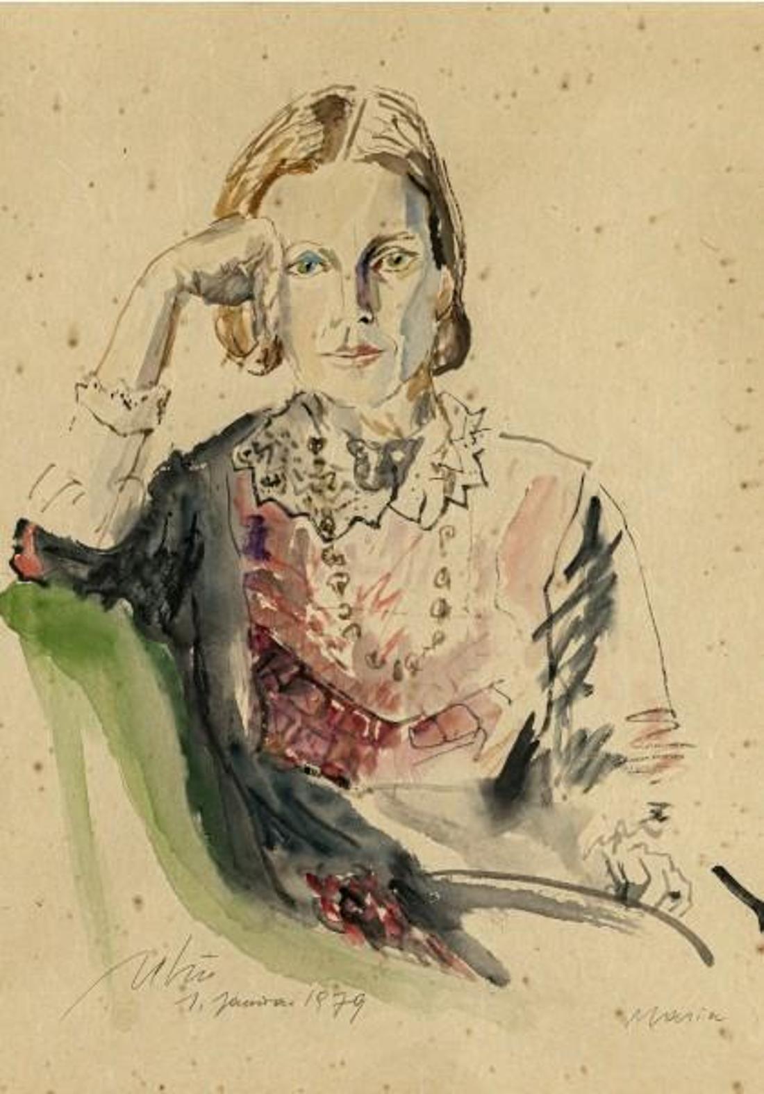 Porträt von Maria Schell