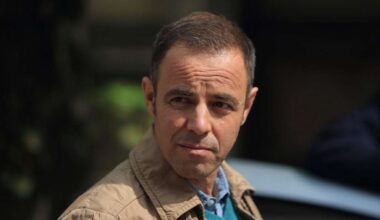 Tage vorher noch auf der Bühne