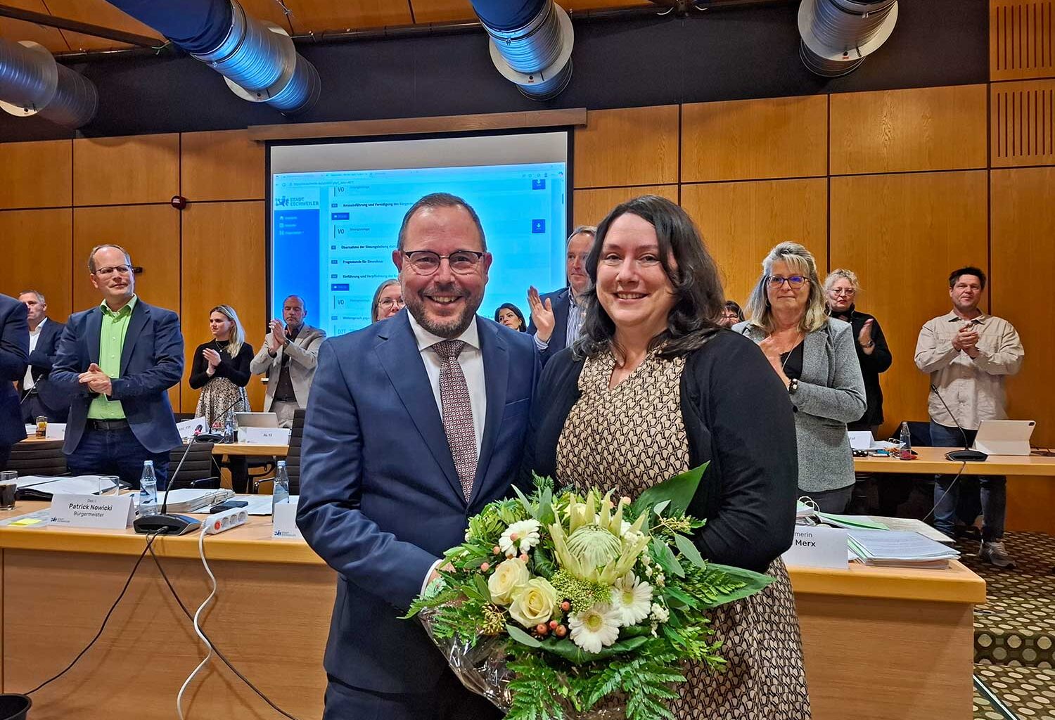 Konstituierende Ratssitzung mit Amtseinführung von Patrick Nowicki