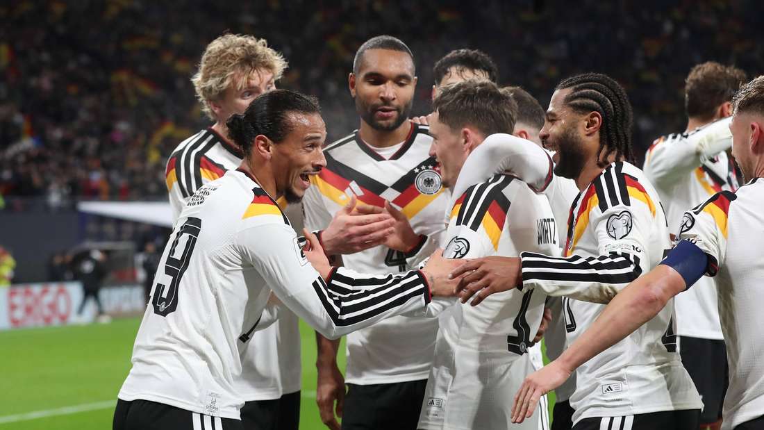 Leroy Sané erzielte gegen die Slowakei zwei Treffer und sorgte so für die geglückte WM-Qualifikation.