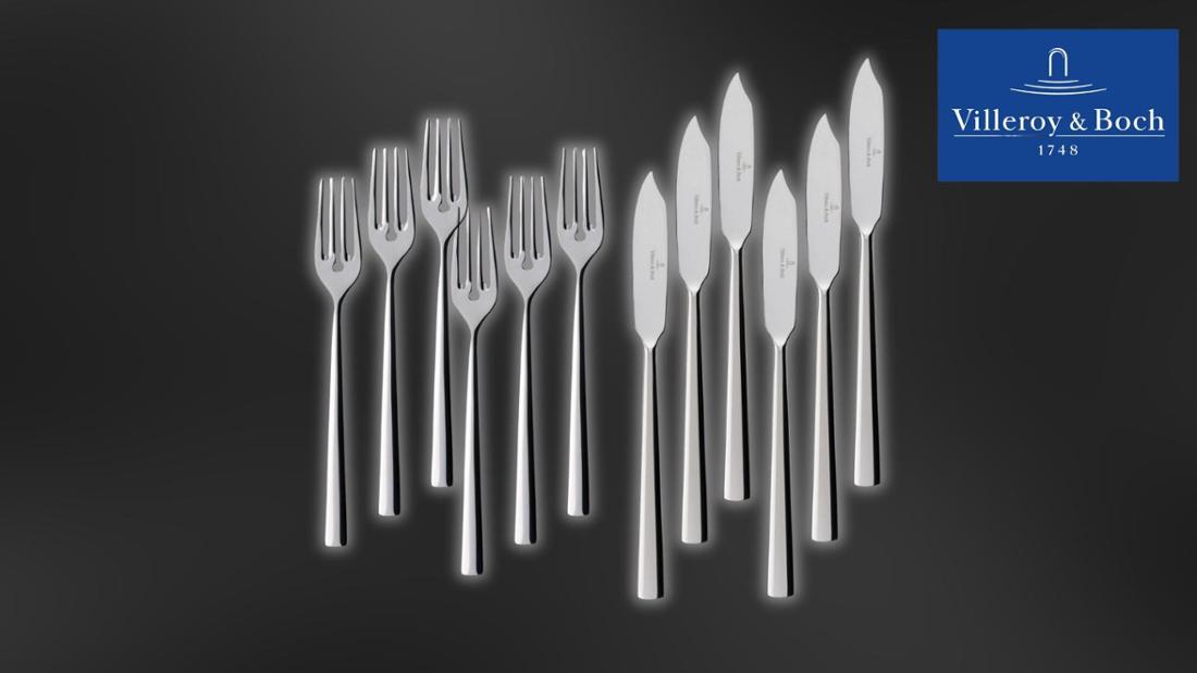 Villeroy & Boch Besteck-Set Piemont Fischbesteck 12tlg