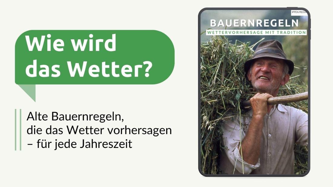 Vorschaubild für eine Sammlung von Bauernregeln zur Vorhersage des Wetters als kostenloser Download