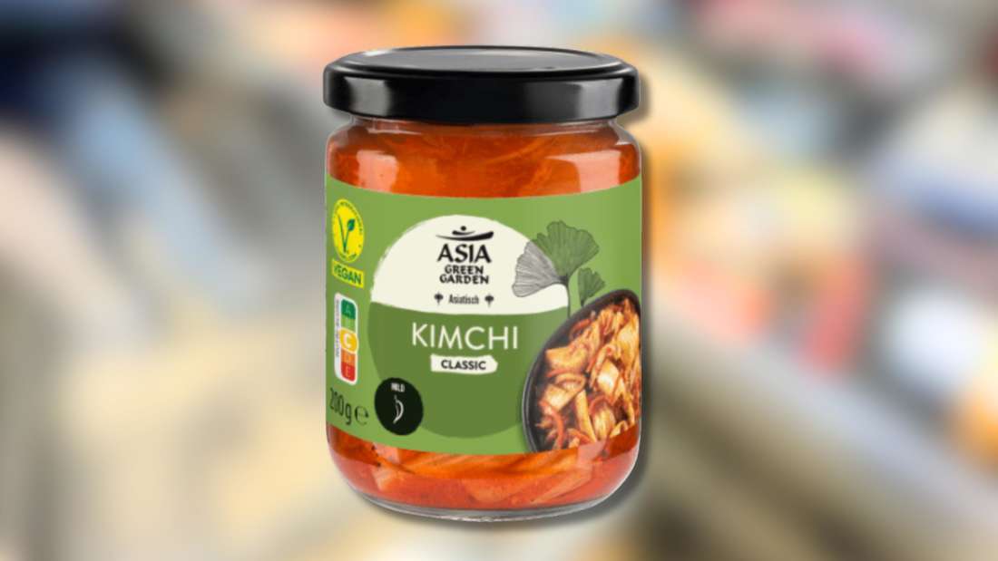 Kimchi der Aldi-Eigenmarke Asia Green Garden der Sorte „Classic“