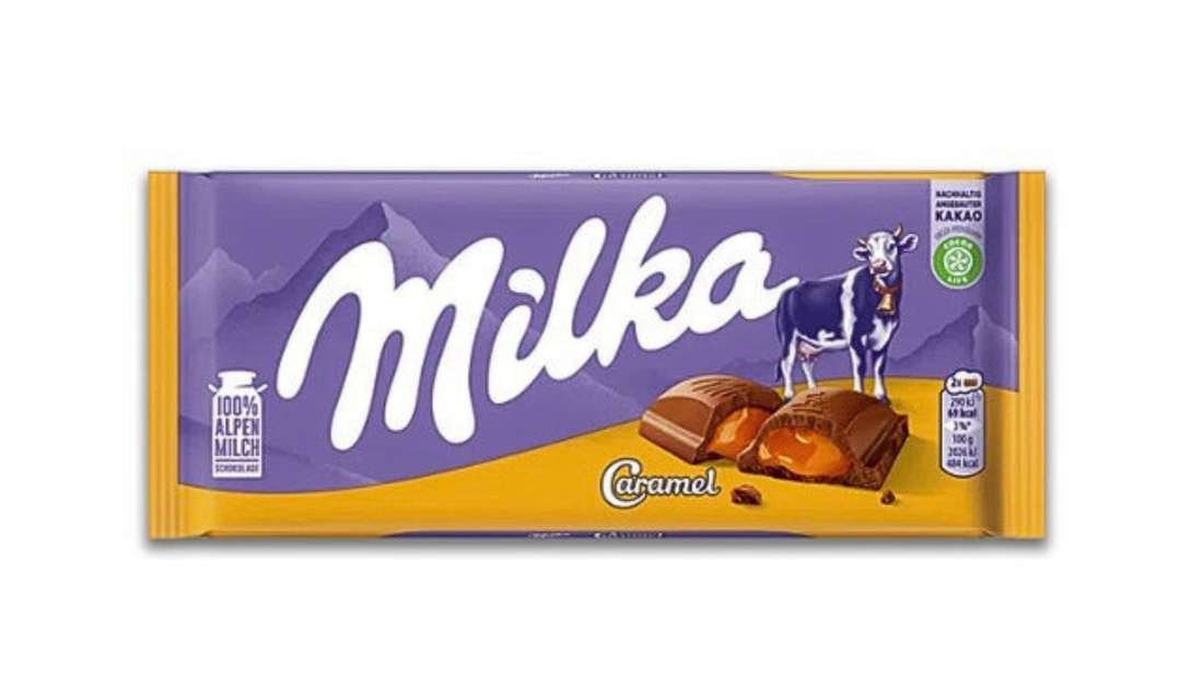 Milka Caramel Schokolade
