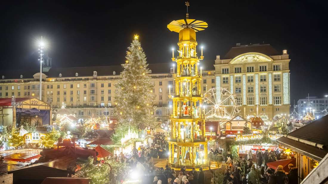 Der Dresdner Striezelmarkt