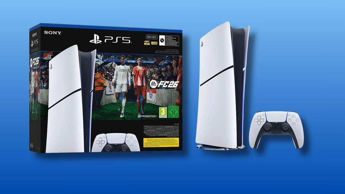 PS5 Slim Digital Edition im EA Sports FC 26 Bundle