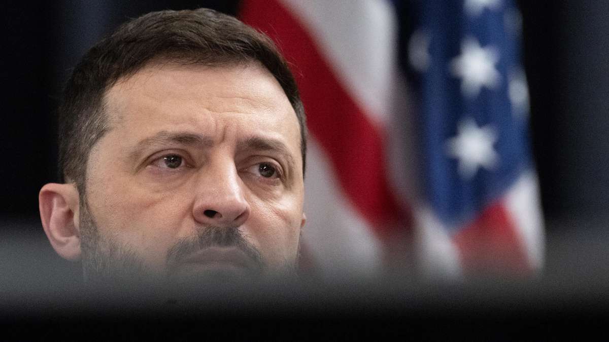 Friedensplan bringt Selenskyj in verzweifelte Position