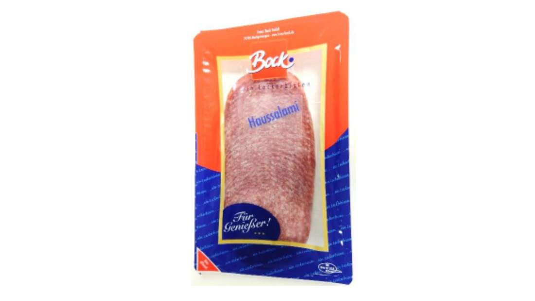 Die Haussalami der Franz Bock GmbH befindet sich in einem Rückruf.