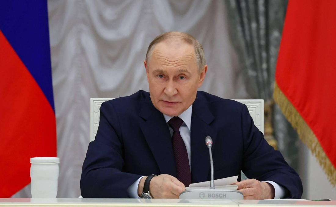 Moskau-Autokrat: der russische Machthaber Wladimir Putin.