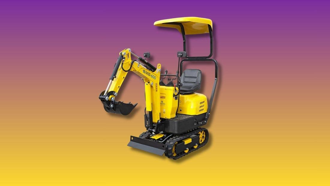 BAMATO Minibagger MIB-600 inkl. Zubehörset