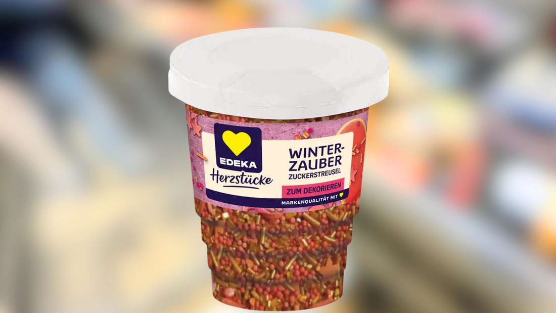Winterzauber-Zuckerstreusel der Edeka-Eigenmarke „Herzstücke“
