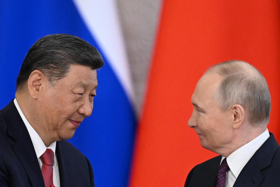 Der russische Präsident Wladimir Putin und sein chinesischer Amtskollege Xi Jinping 