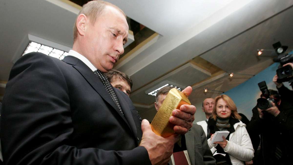 Erstmals Verkauf von physischen Gold