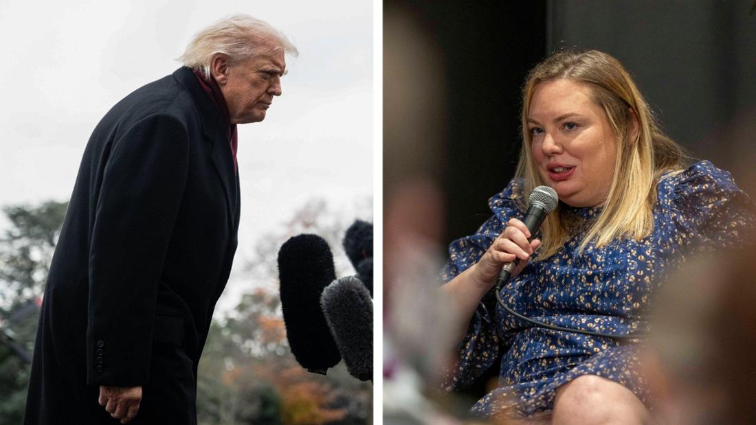 Donald Trump und Katie Rogers