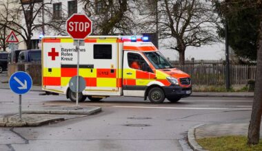 Zwei Verletzte bei Unfall in Augsburg