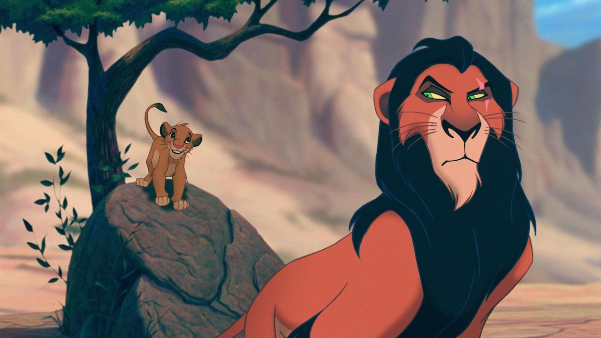 Bildausschnitte aus Der König der Löwen, Disney