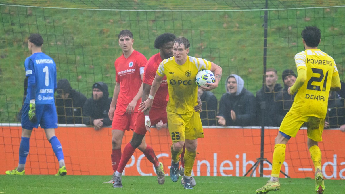 Luca Thissen sorgte mit dem 1:2 noch einmal für neue Hoffnung. Luca Thissen sorgte mit dem 1:2 noch einmal für neue Hoffnung.