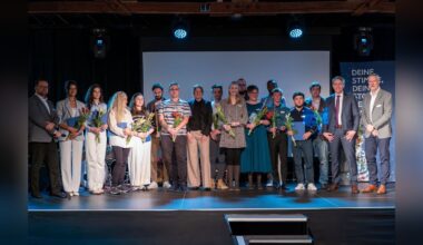 Collien Marie Dahlmann und Nick Victor Höpcke erhalten bpa-Pflegeazubiaward 2025