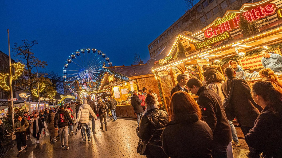 Weichnachtsmarkt in Duisburg