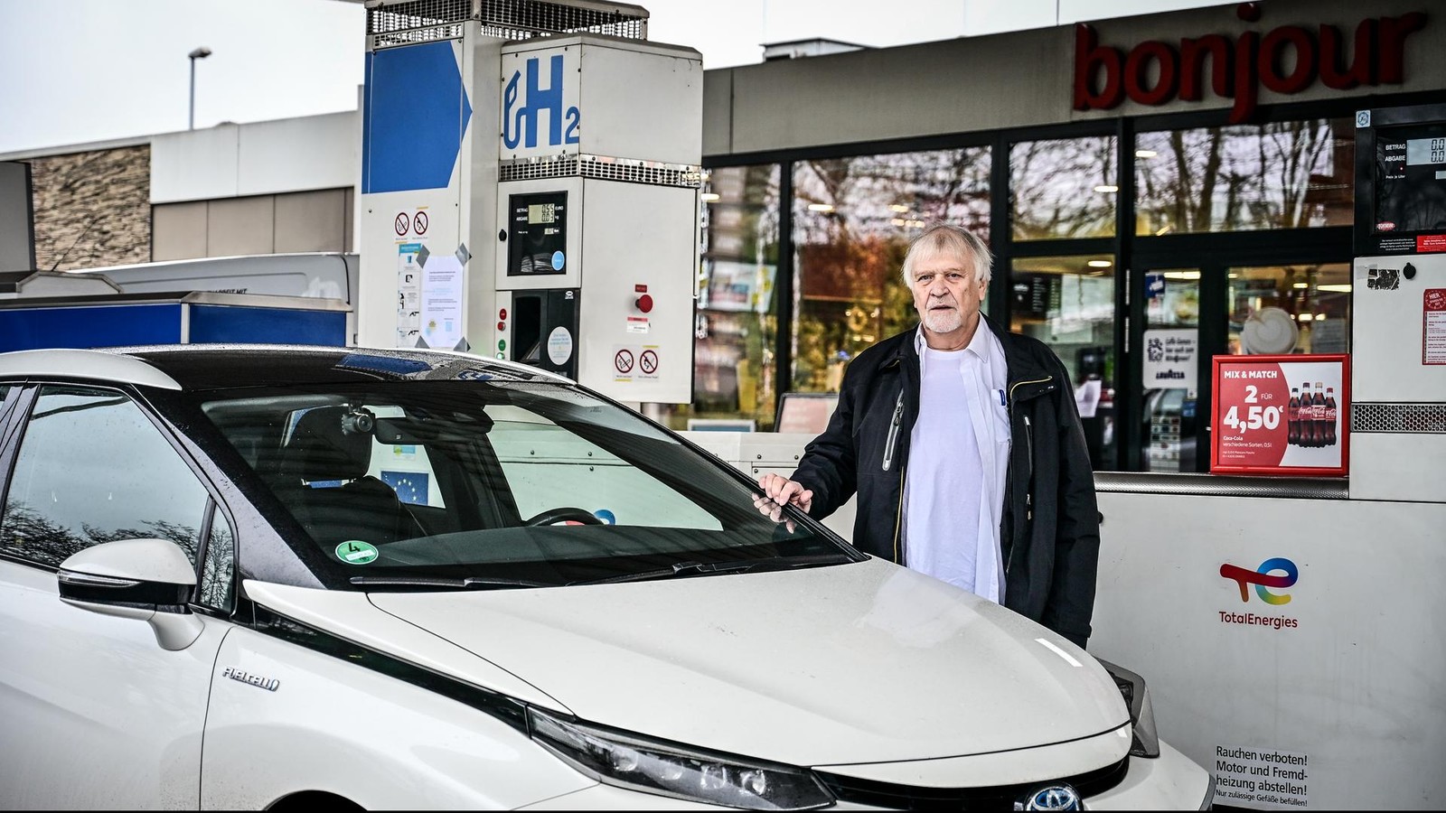 Einzige Wasserstoff-Tankstelle schließt: Autobesitzer verzweifelt
