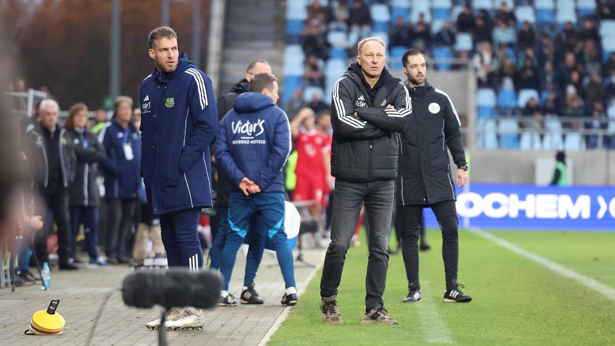 Fussball 3.Liga, 1.FC Saarbruecken - Rot-Weiss Essen