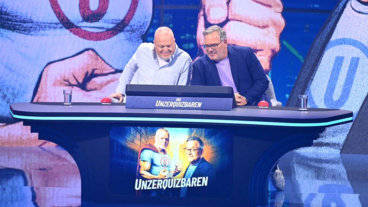 Stefan Raab und Elton blamieren sich beim „Die Unzerquizbaren“-Start | Unterhaltung