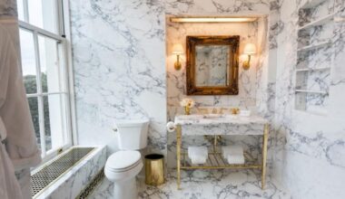 Trump im Baufieber: Lincoln-Badezimmer wurde renoviert