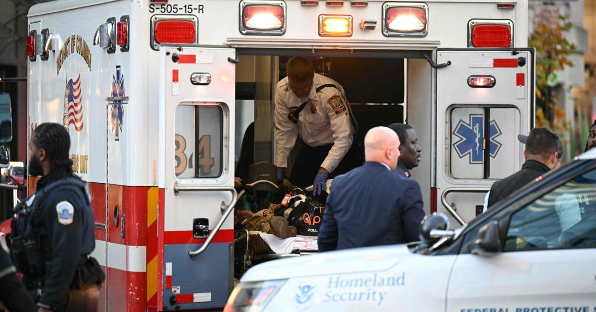 Nationalgardisten beim Weißen Haus erschossen: Gebäude abgeriegelt