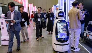 Robotermesse in Südkorea