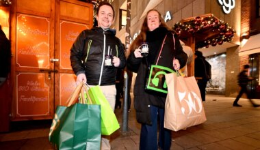 München: Black Friday Shopping Nacht zieht zahlreiche Menschen in die Innenstadt - München