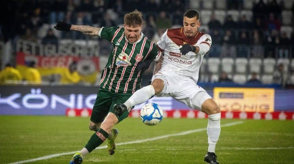 Jan Löhmansröben ging beim HFC im Auswärtsspiel bei Carl Zeiss Jena (1:1) als Kapitän und Organisator nach vorne und hinten voran.
