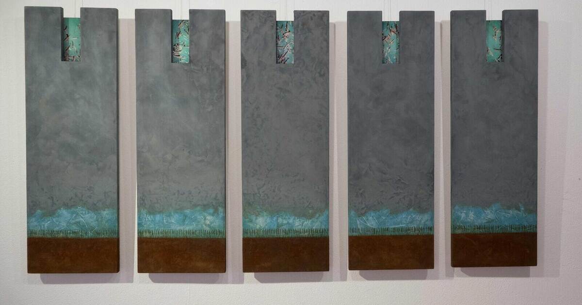 Franziska Schemel stellt im Hohenwart Forum aus: unterirdische Räume und geometrische Kompositionen - Kultur