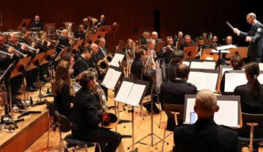 Begeisterung bis zur letzten Note: Bundespolizeiorchester München spielt im CCP zugunsten von Menschen in Not - Pforzheim