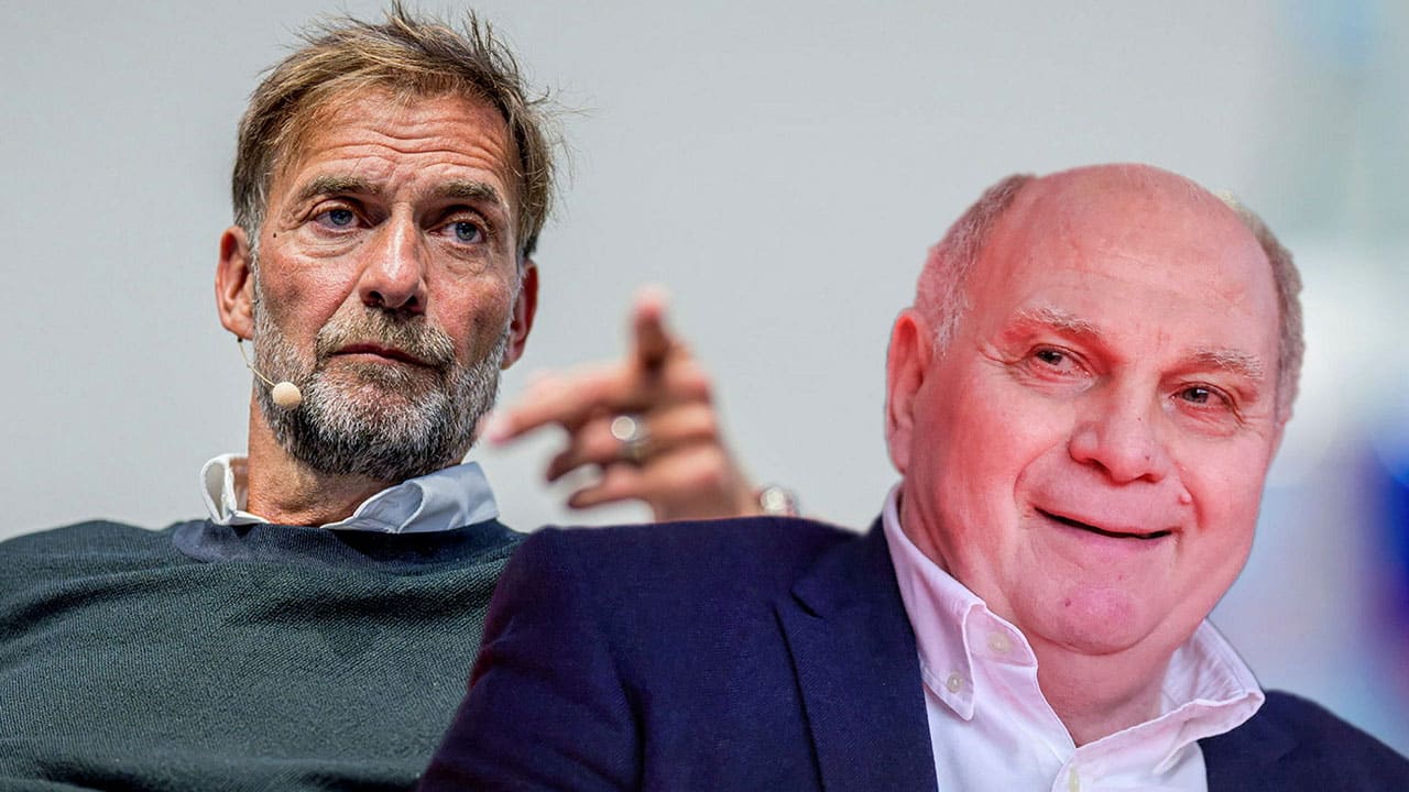 Bayerns Ehrenpräsident Hoeneß zweifelt an Klopp bei Red Bull | Sport