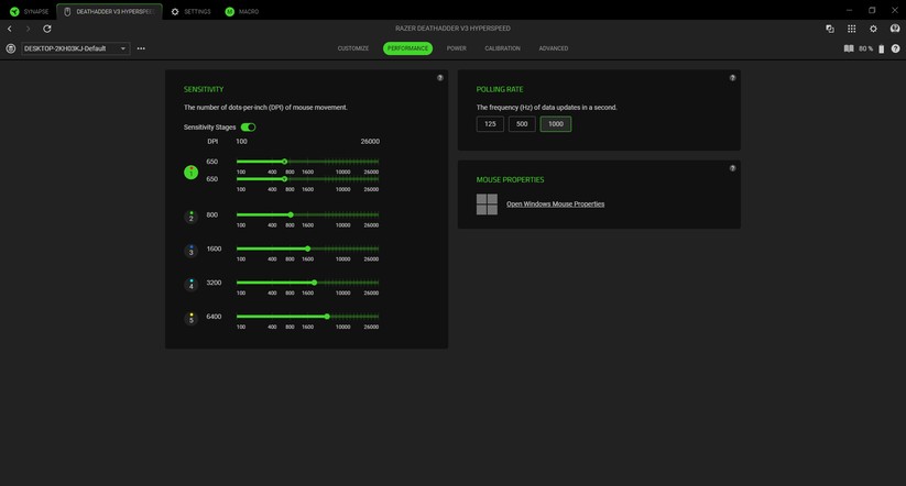 Razer Deathadder V3 Hyperspeed - Bilder App 