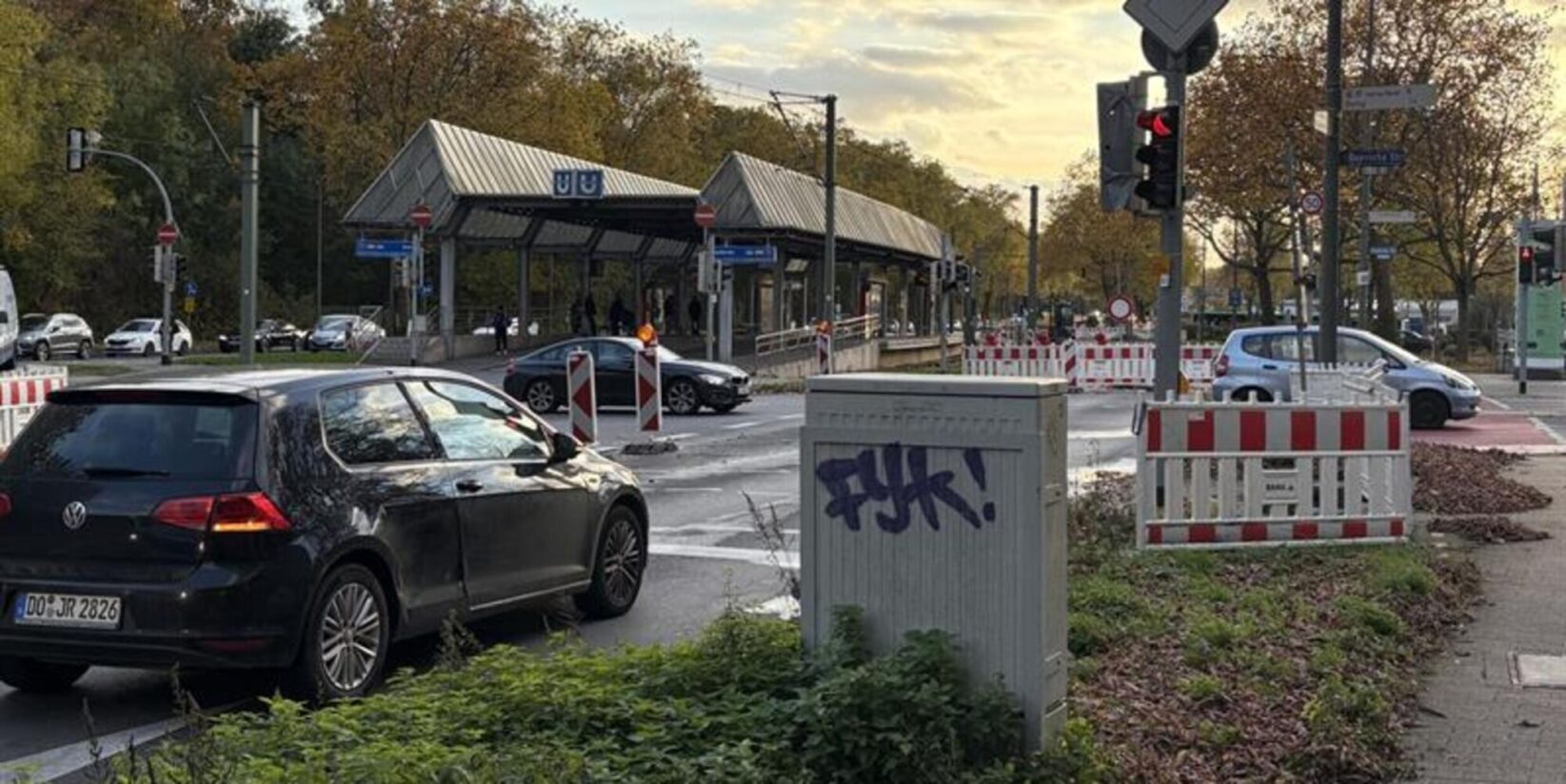 Kreuzung im Norden ab heute gesperrt – Live-Verkehrsticker