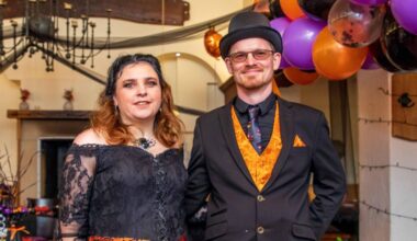 Anne und Marcel Blei aus Marl feiern Halloween-Hochzeit