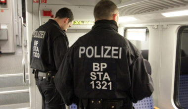 Bundespolizei stoppt Schläger im ICE