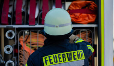 Feuerwehreinsatz in Sauna der Helmut-Körnig-Halle