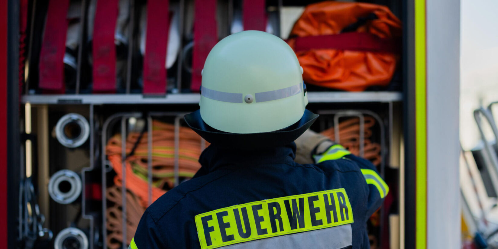 Feuerwehreinsatz in Sauna der Helmut-Körnig-Halle