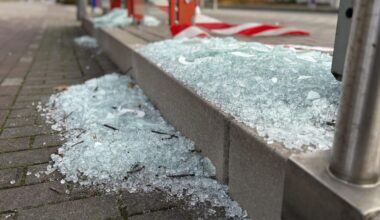 17 Haltestellen in einer Nacht beschädigt